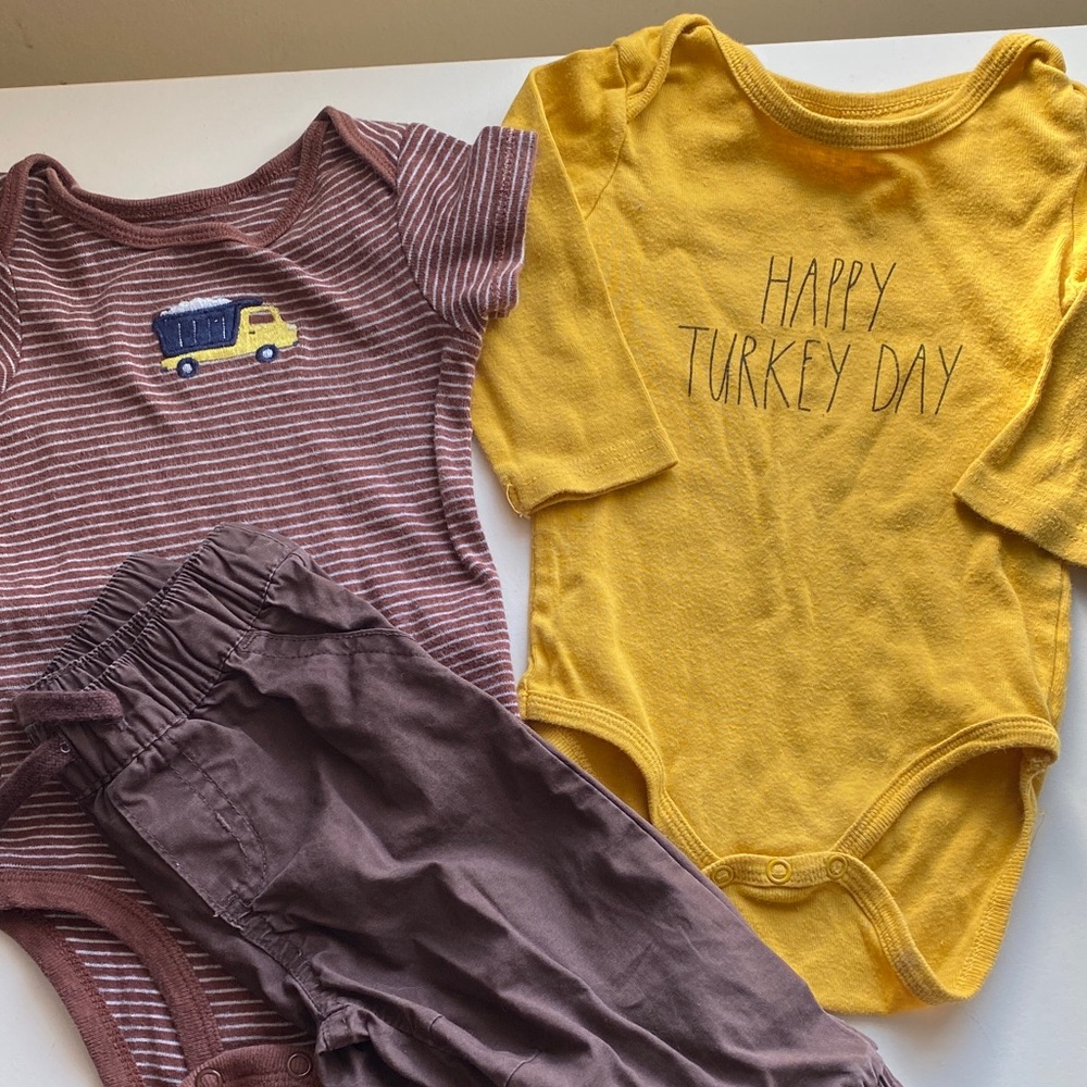 🌻Carter's Brown Yellow Fall bundle